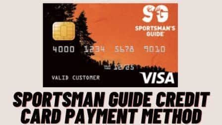 pay sportsman's guide credit card